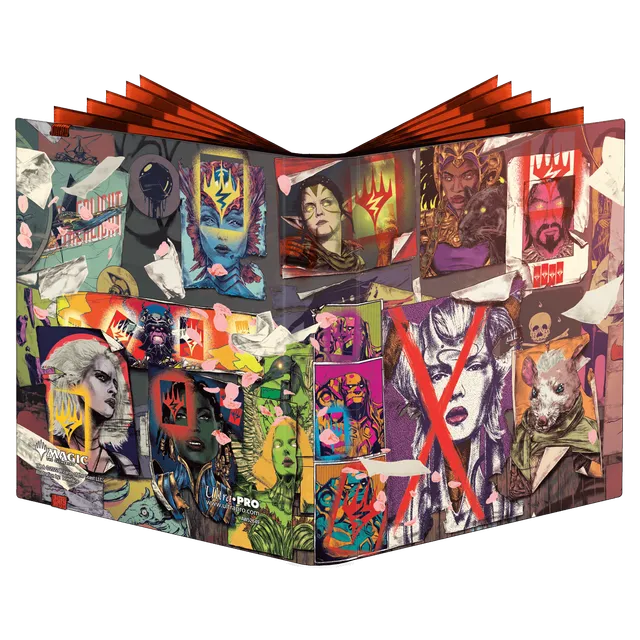 ultra-pro-magic-the-gathering-march-of-the-machine-4-pocket-pro-binder image 1