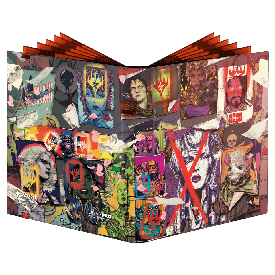 ultra-pro-magic-the-gathering-march-of-the-machine-4-pocket-pro-binder image 1