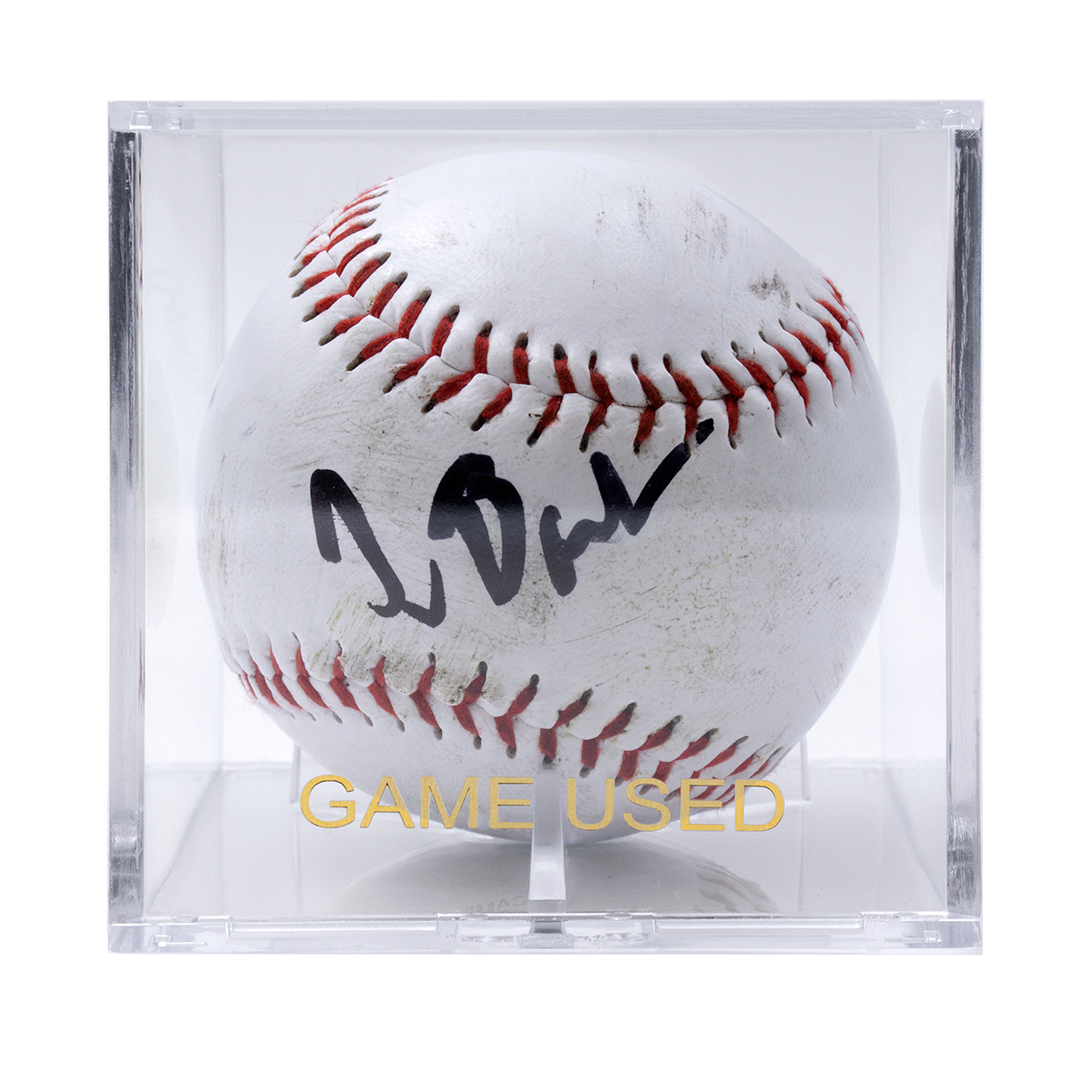 ultra-pro-game-used-baseball-clear-square-display-halter-mit-uv-schutz image 2