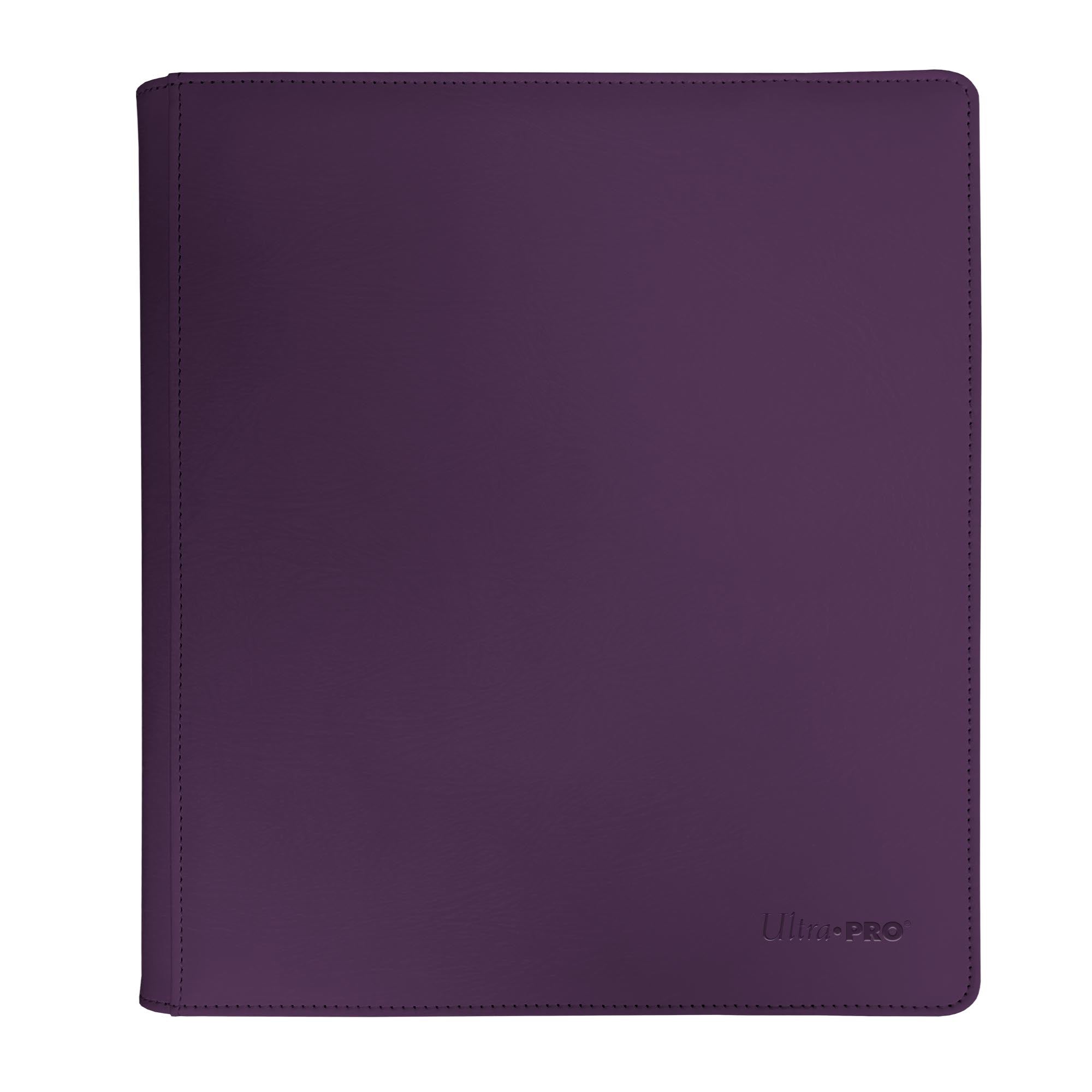 ultra-pro-vivid-12-pocket-zippered-pro-binder-midnight-plum-sammelalbum-f-r-480- image 1