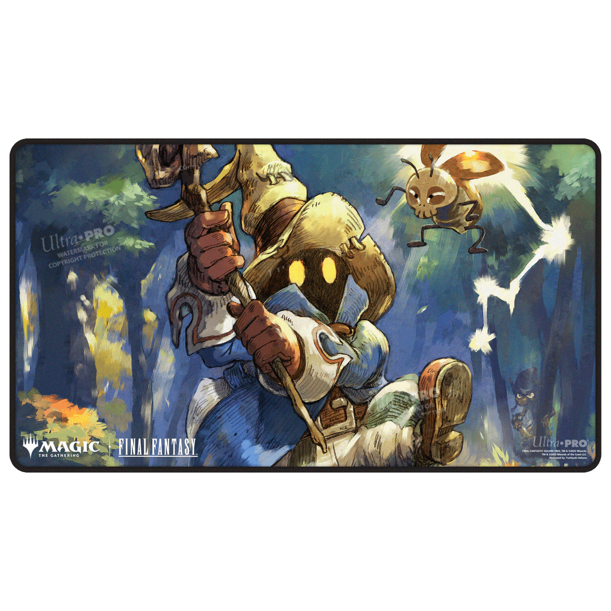 ultra-pro-magic-the-gathering-final-fantasy-vivi-ornitier-black-stitched-playmat image 1