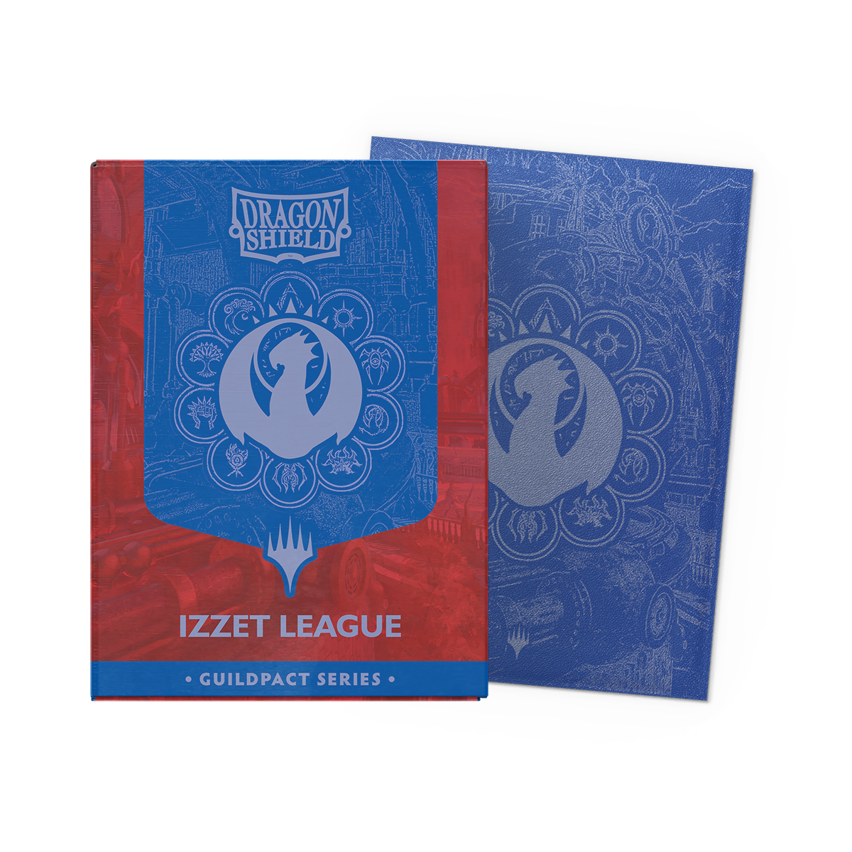 dragon-shield-izzet-league-matte-dual-art-sleeves-guildpact-series image 4