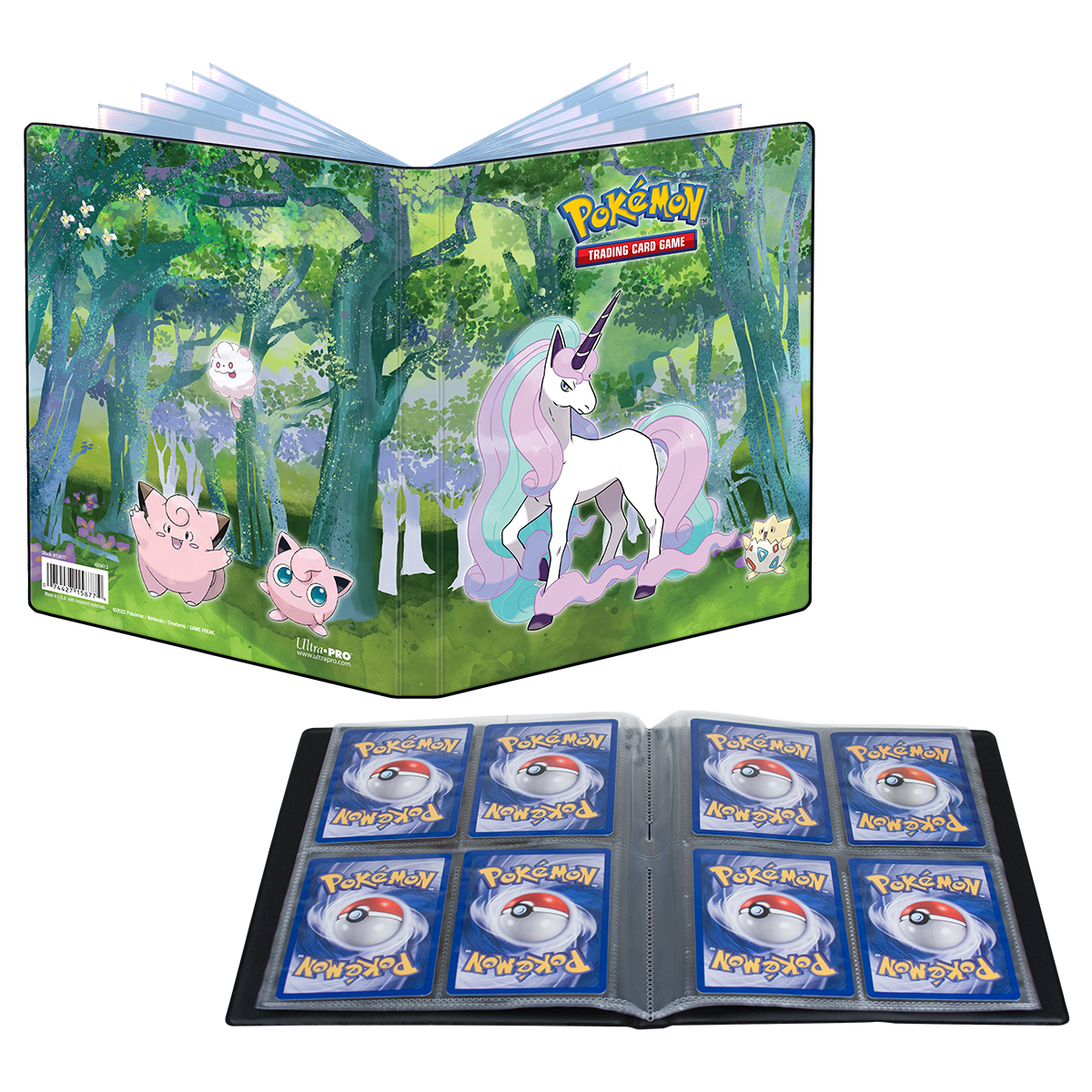 ultra-pro-gallery-series-enchanted-glade-4-pocket-portfolio-f-r-pok-mon image 1