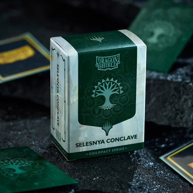dragon-shield-guildpact-series-selesnya-conclave-matte-dual-art-sleeves image 1
