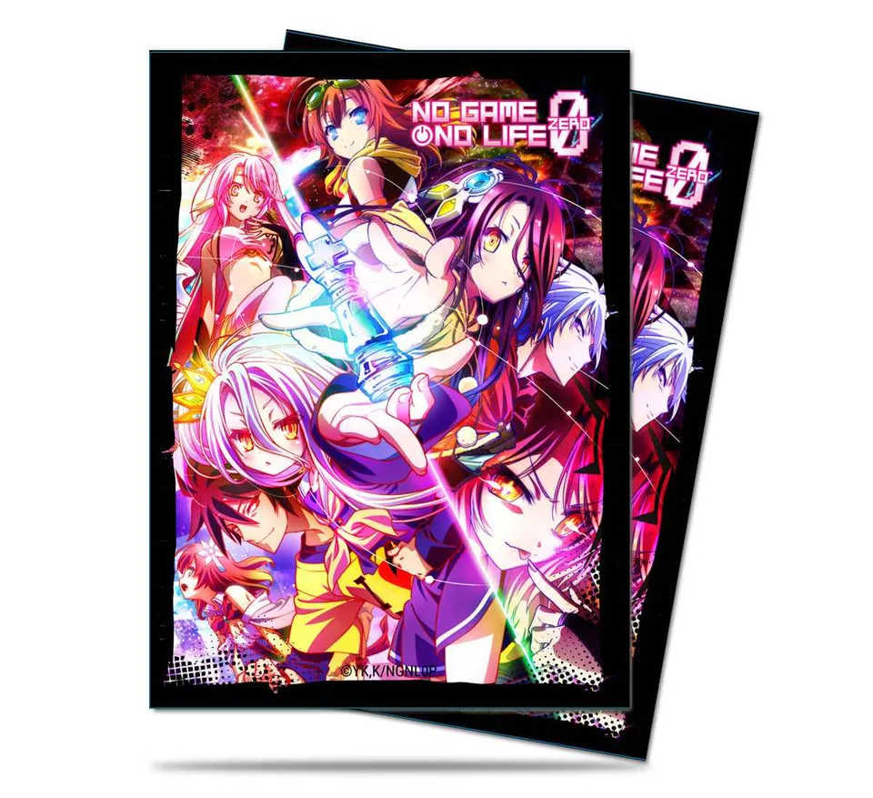 ultra-pro-the-great-war-no-game-no-life-zero-standard-deck-protector-sleeves-65c image 1