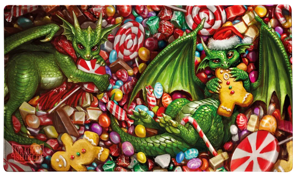 dragon-shield-tcg-playmat-christmas-2024-spielmatte image 1
