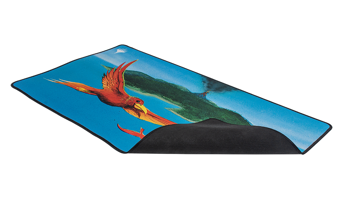 ultra-pro-dominaria-remastered-birds-of-paradise-black-stitched-standard-playmat image 2