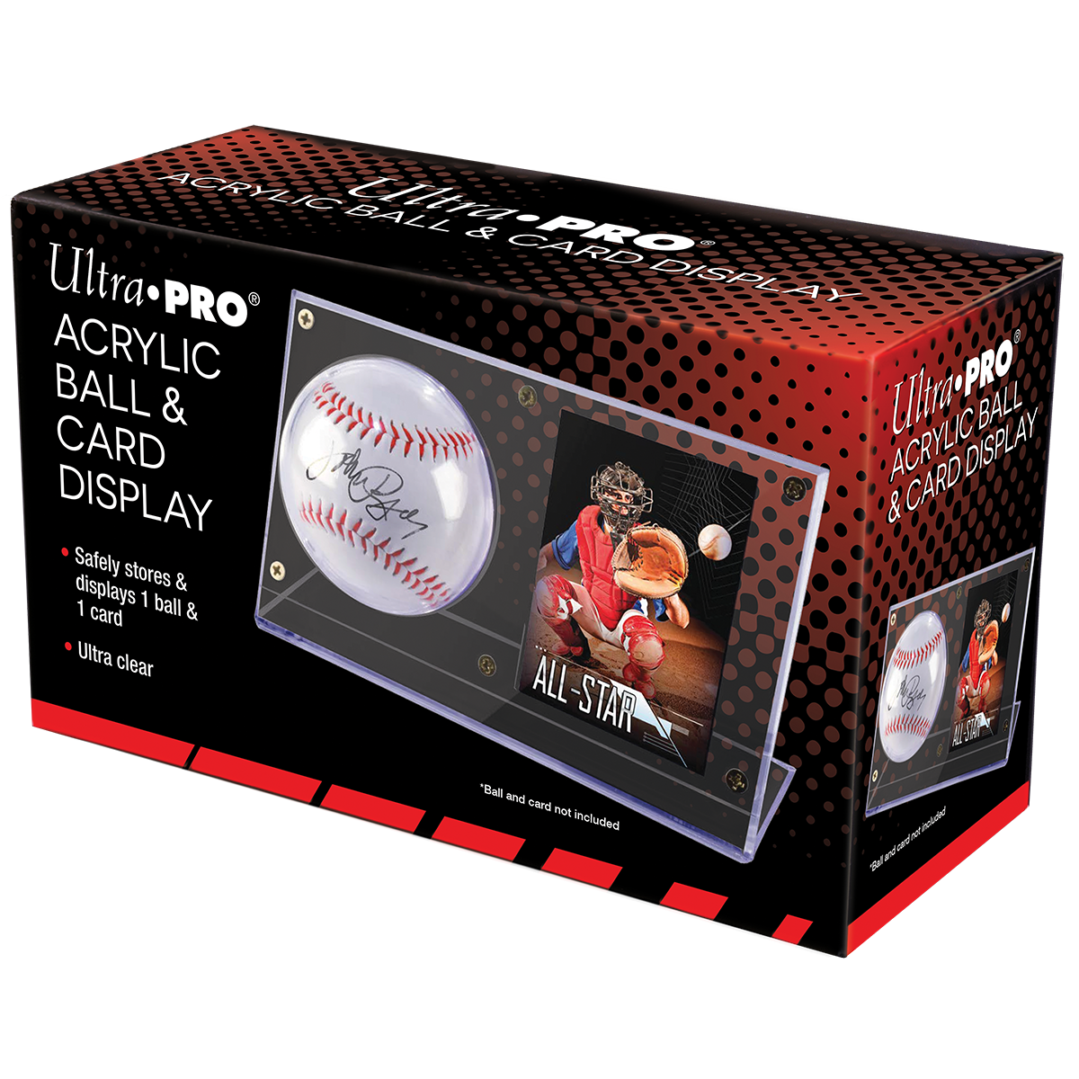 ultra-pro-baseball-card-clear-display-halter-transparent image 2