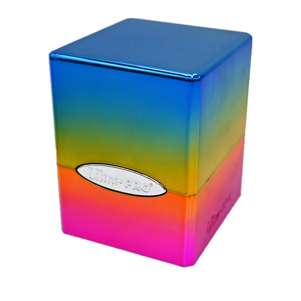 ultra-pro-rainbow-satin-cube-deck-box-f-r-100-standard-karten image 1