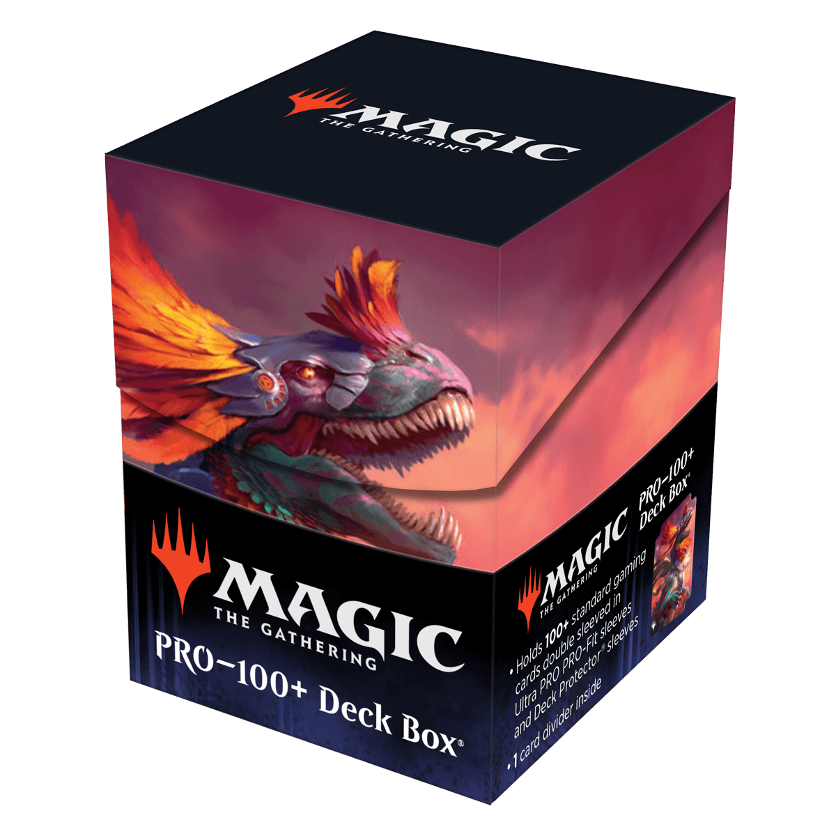 ultra-pro-the-lost-caverns-of-ixalan-pantlaza-sun-favored-100-deck-box-f-r-magic image 3