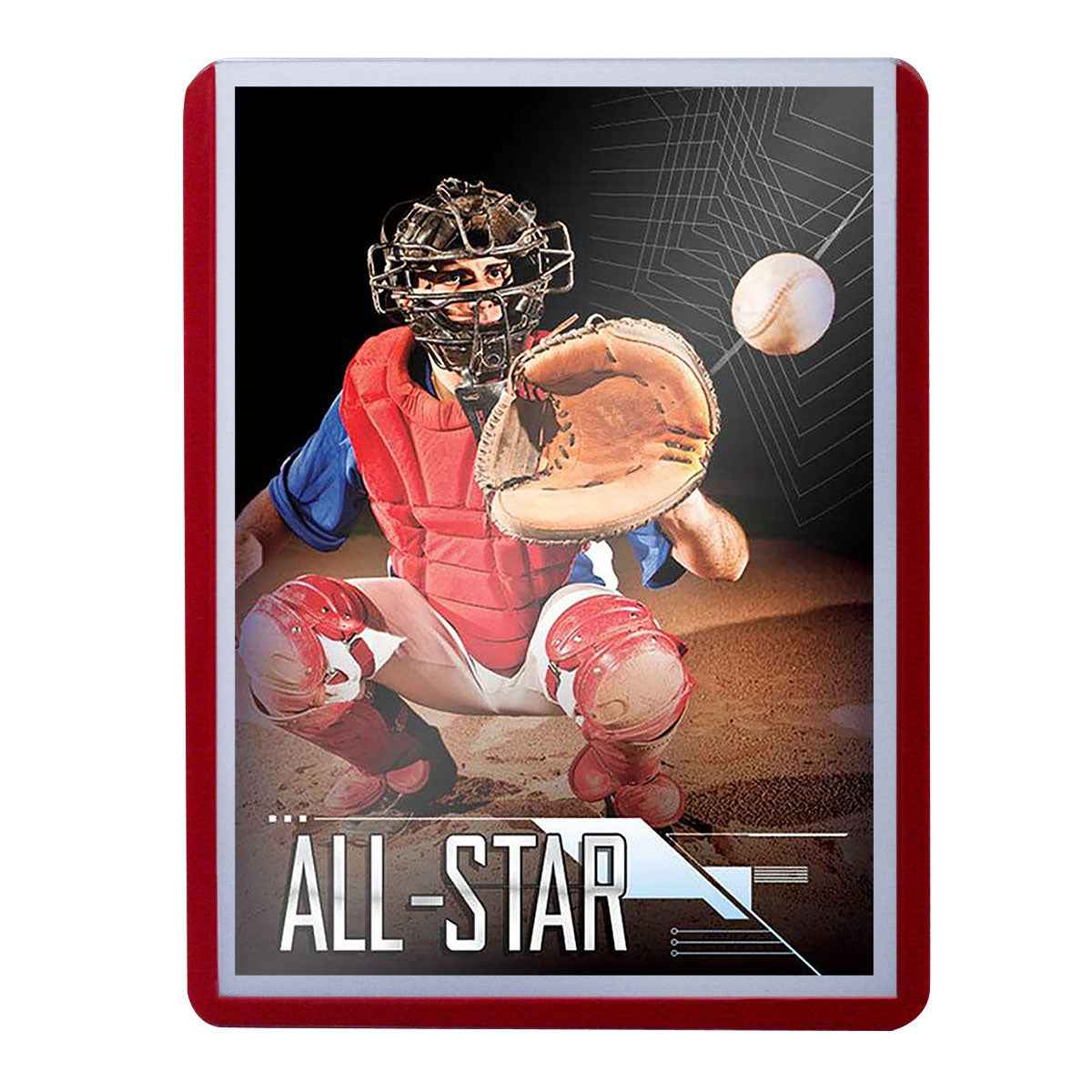 ultra-pro-3x4-red-border-toploader-sleeves-25-st-ck-f-r-standard-karten image 3