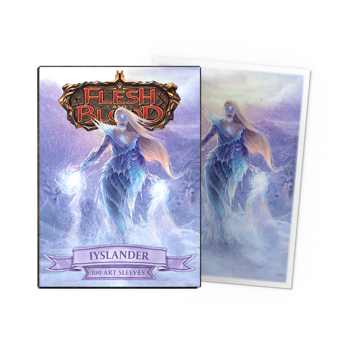 dragon-shield-matte-art-sleeves-iyslander-elemental-wizard image 1