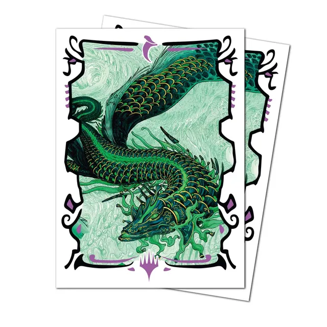 ultra-pro-tarkir-dragonstorm-teval-arbiter-of-virtue-105ct-apex-sleeves-f-r-magi image 1