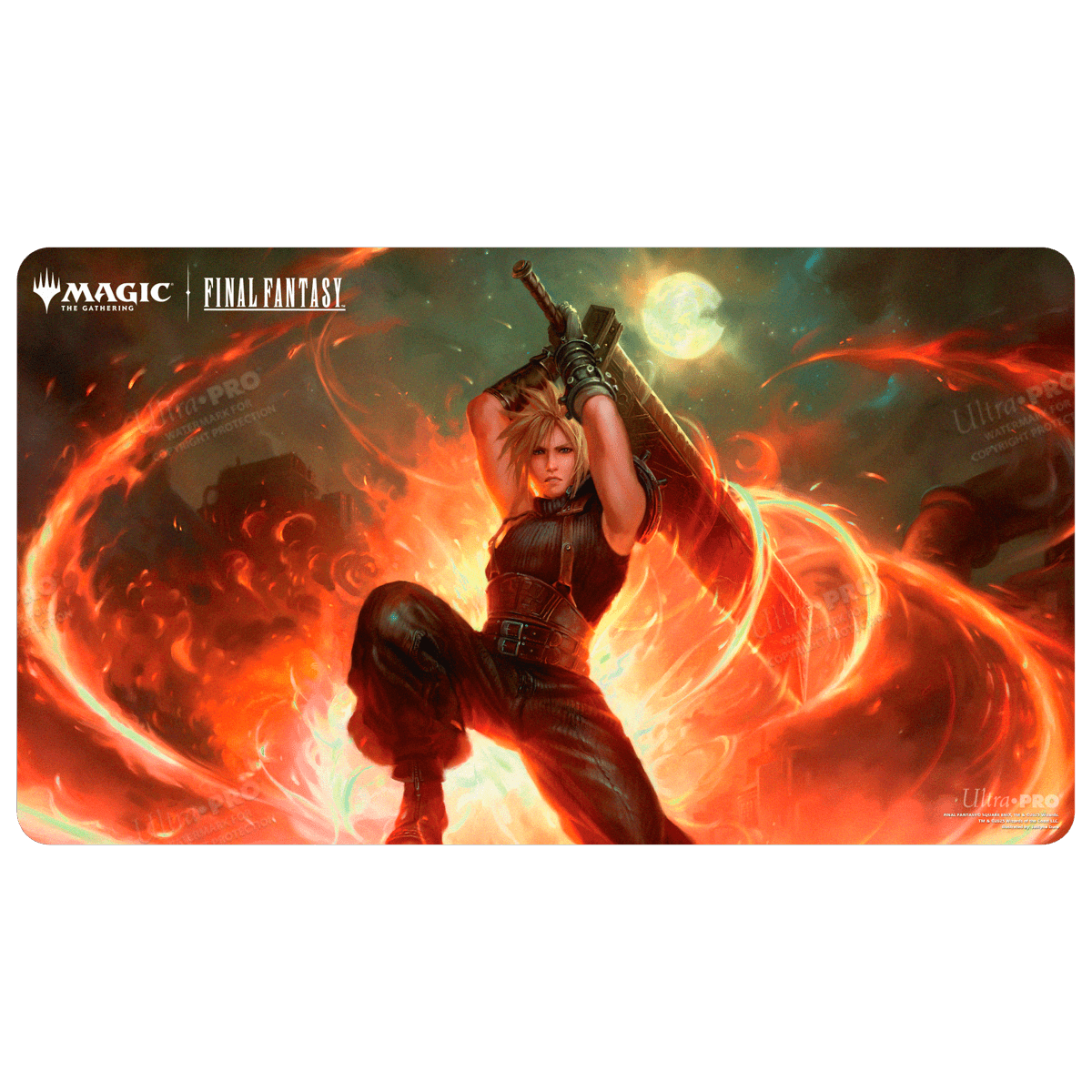 ultra-pro-magic-the-gathering-final-fantasy-cloud-ex-soldier-commander-playmat image 1