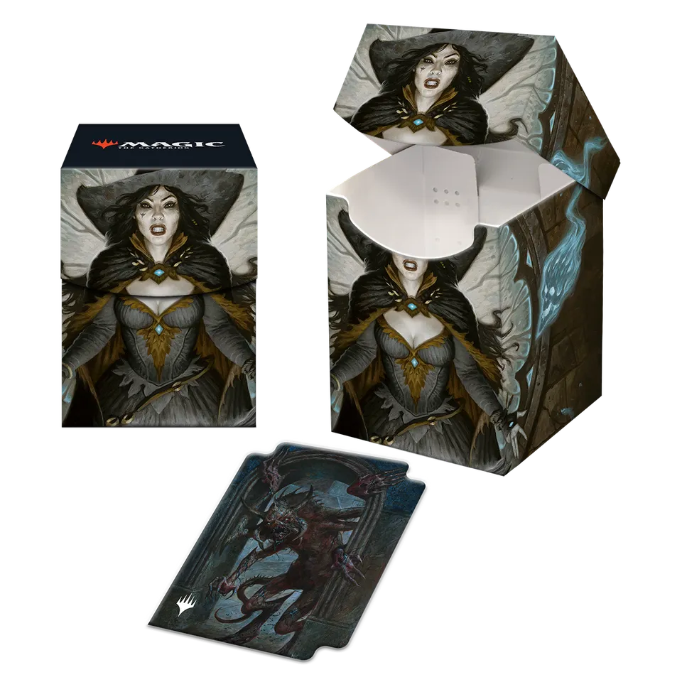 ultra-pro-commander-legends-tasha-the-witch-queen-100-deck-box-f-r-magic-the-gat image 1