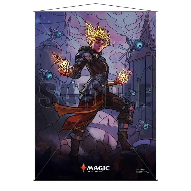 ultra-pro-war-of-the-spark-chandra-fire-artisan-stained-glass-wandrolle-f-r-magi image 1