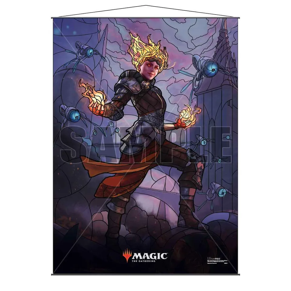 ultra-pro-war-of-the-spark-chandra-fire-artisan-stained-glass-wandrolle-f-r-magi image 1