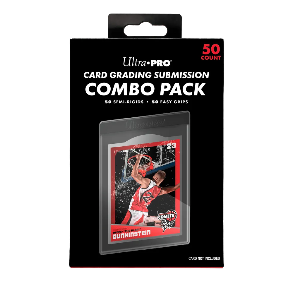 ultra-pro-card-grading-submission-combo-pack-semi-rigids-easy-pull-sleeves-50ct image 1