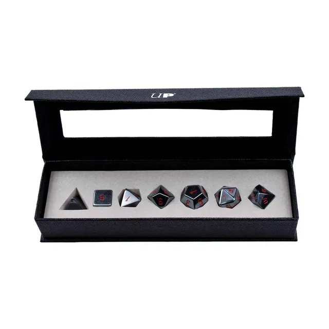 ultra-pro-gemstone-hematite-rpg-w-rfelset-7-teilig image 1
