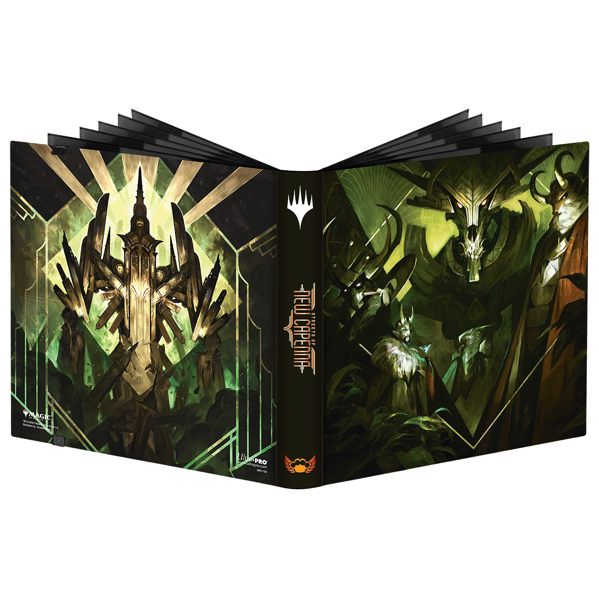 ultra-pro-12-pocket-pro-binder-streets-of-new-capenna-meeting-of-the-five-titan- image 1