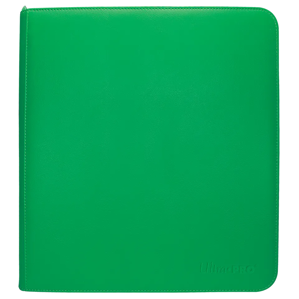 ultra-pro-vivid-green-12-pocket-zippered-pro-binder-f-r-480-karten image 1