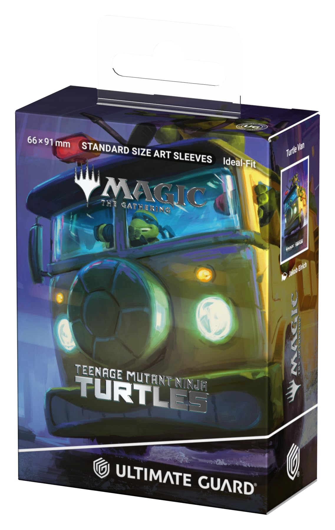 ultimate-guard-art-sleeves-mtg-teenage-mutant-ninja-turtles-turtle-van-100-h-lle image 3