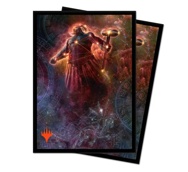 ultra-pro-theros-beyond-death-standard-deck-protector-sleeves-100ct-purphoros-br image 1