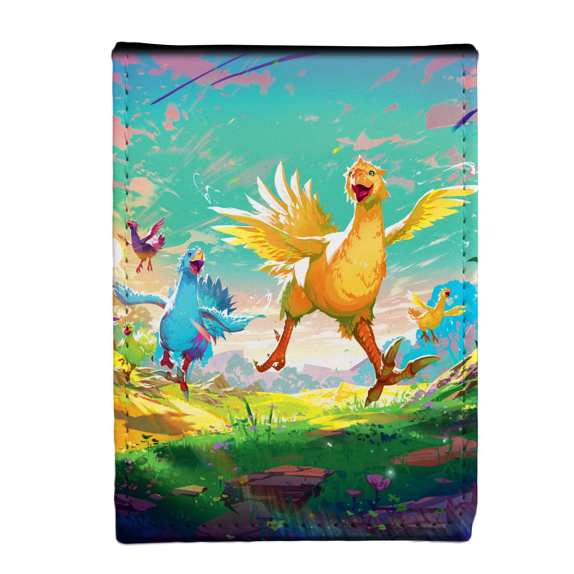 ultra-pro-magic-the-gathering-final-fantasy-chocobo-alcove-flip-deck-box image 3