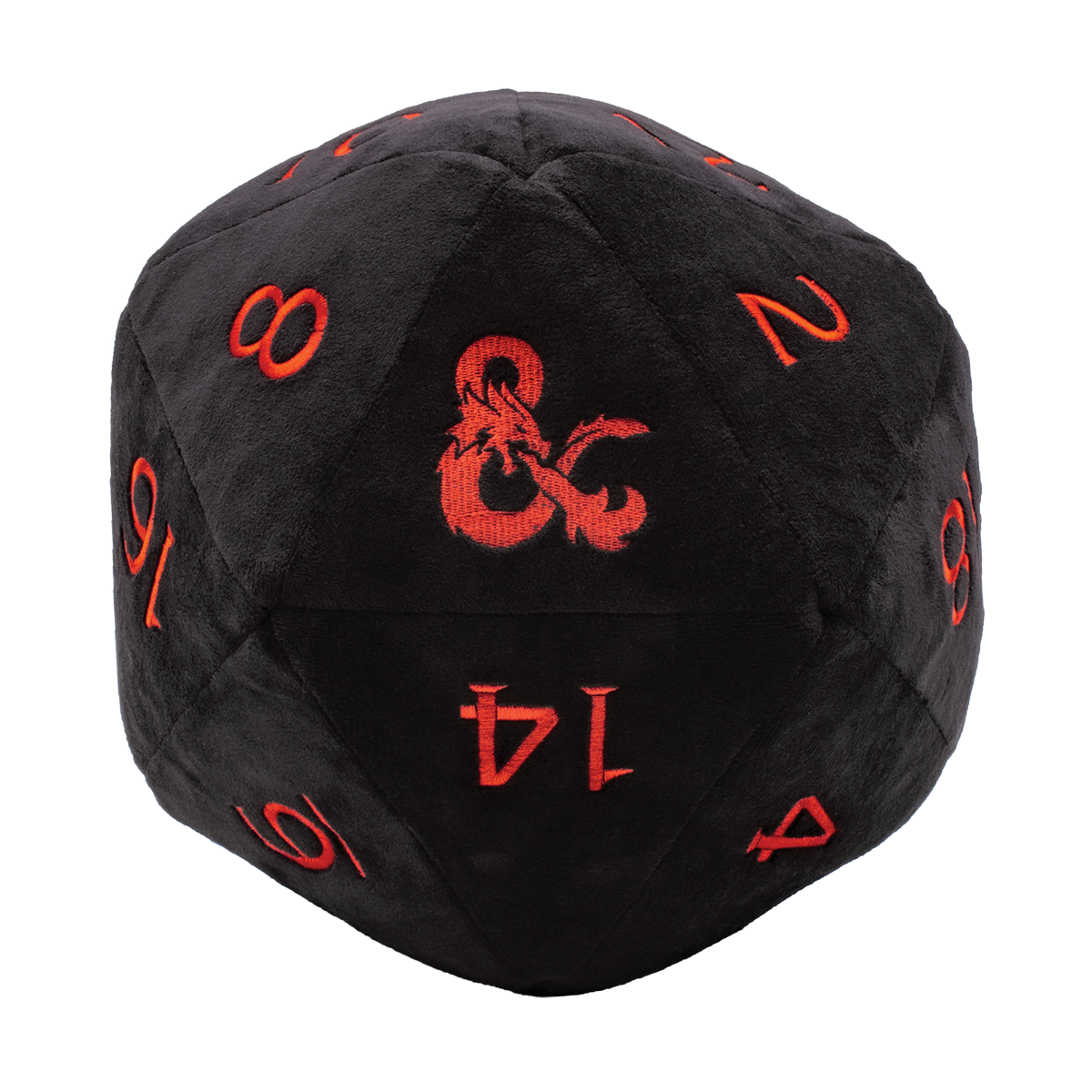 ultra-pro-jumbo-black-d20-pl-schw-rfel-f-r-dungeons-dragons image 1