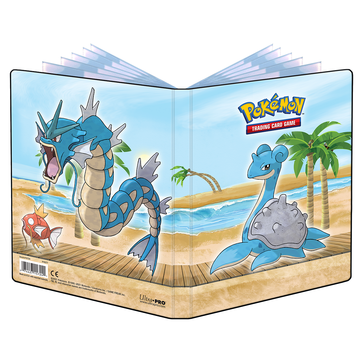 ultra-pro-gallery-series-seaside-4-pocket-portfolio-f-r-pok-mon image 1