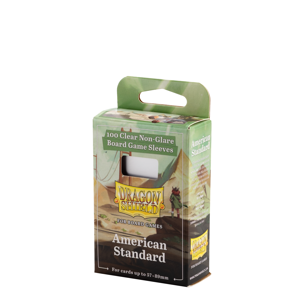dragon-shield-american-standard-board-game-sleeves-clear-non-glare image 1