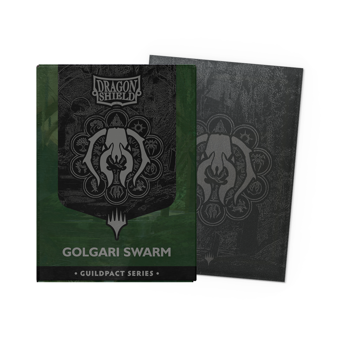 dragon-shield-guildpact-golgari-swarm-matte-dual-art-sleeves-100er image 4