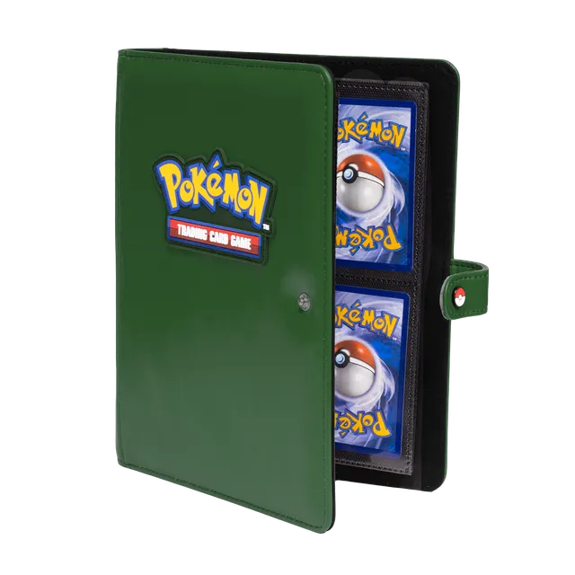 ultra-pro-premium-snap-binder-4-pocket-gr-n-f-r-pok-mon-sammelkarten image 1