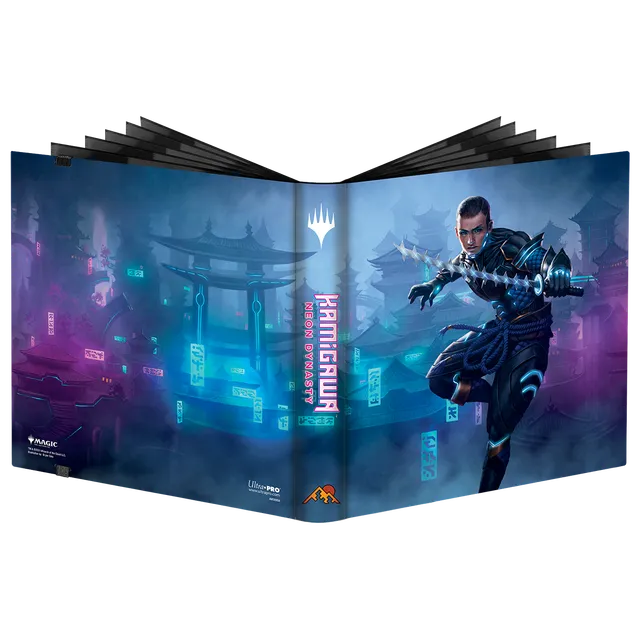 ultra-pro-kamigawa-neon-dynasty-12-pocket-pro-binder-f-r-magic-the-gathering image 1