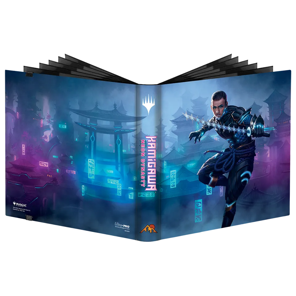 ultra-pro-kamigawa-neon-dynasty-12-pocket-pro-binder-f-r-magic-the-gathering image 1