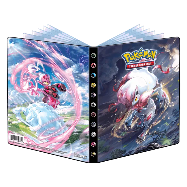 ultra-pro-sword-and-shield-11-hisuian-zoroark-und-enamorous-4-pocket-portfolio-f image 1