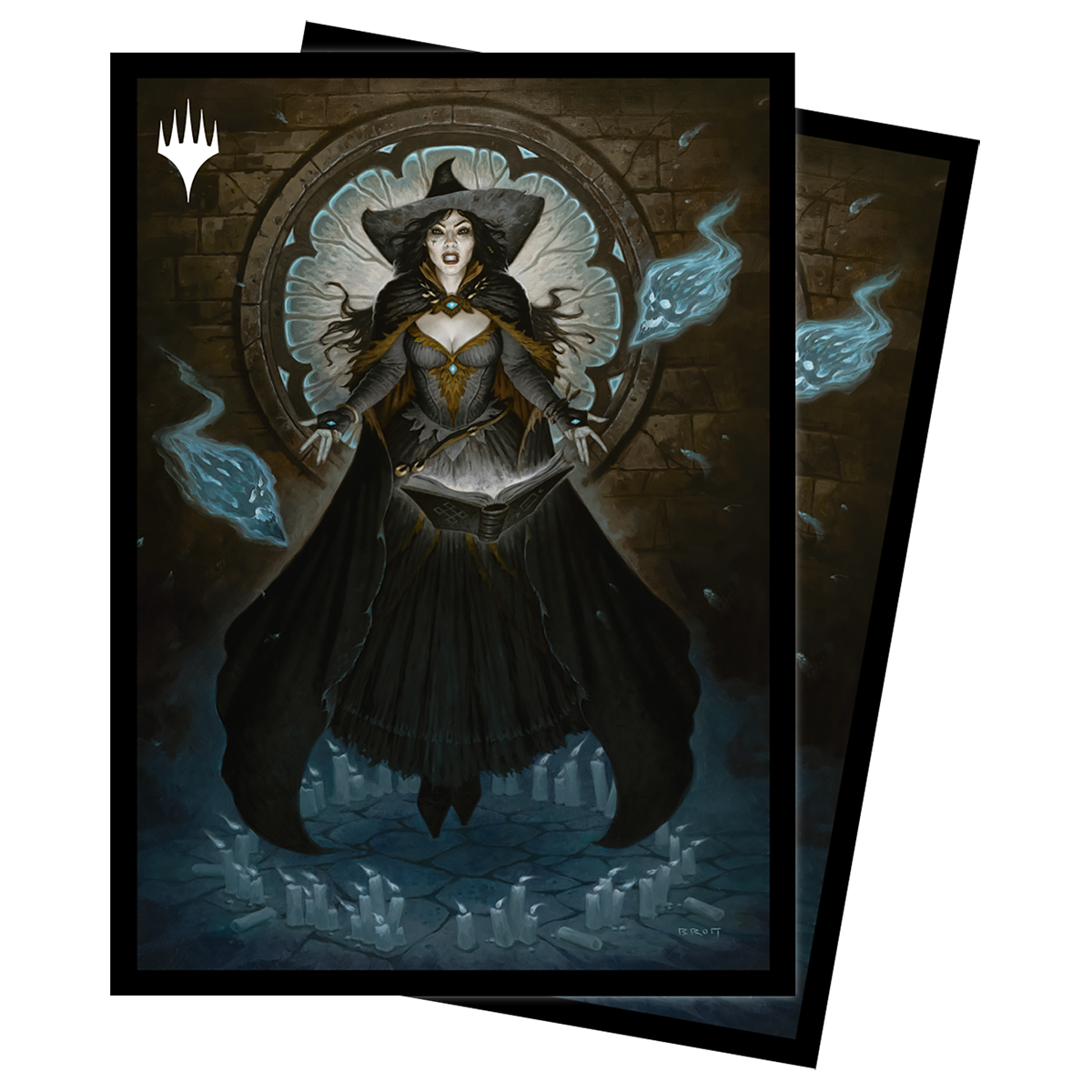 ultra-pro-commander-legends-tasha-the-witch-queen-100ct-deck-protector-sleeves-f image 1