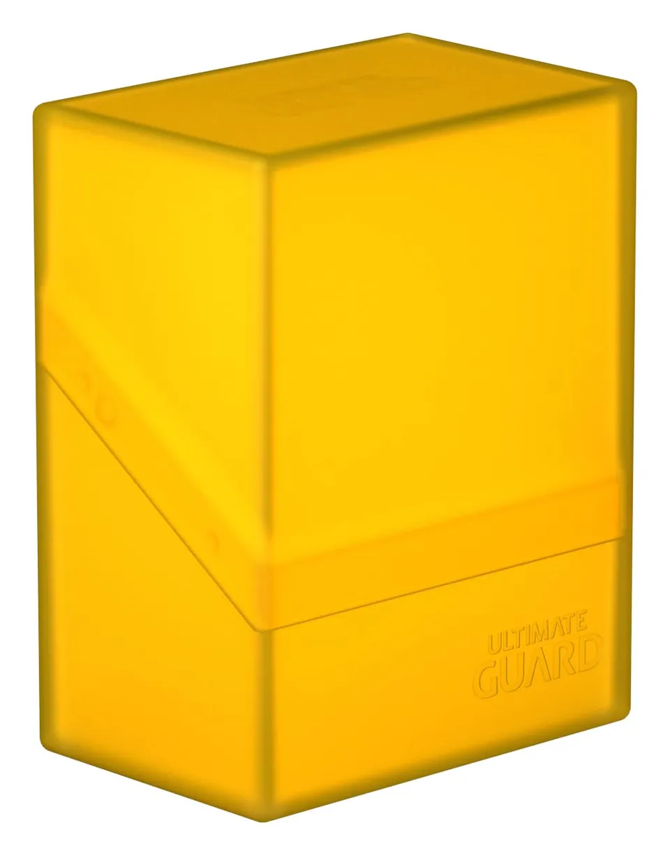 ultimate-guard-boulder-60-standard-size-deck-case-amber image 1
