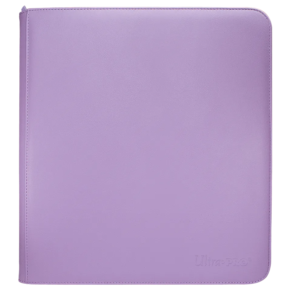 ultra-pro-vivid-purple-12-pocket-zippered-pro-binder-album image 1