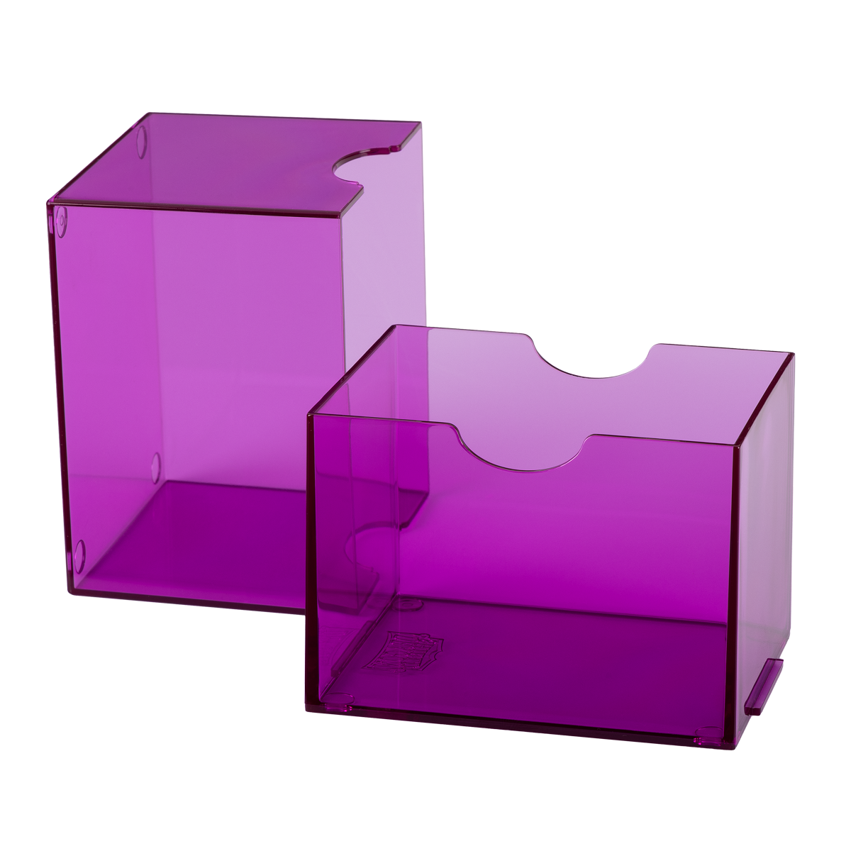 dragon-shield-strongbox-clear-purple-deckbox image 2