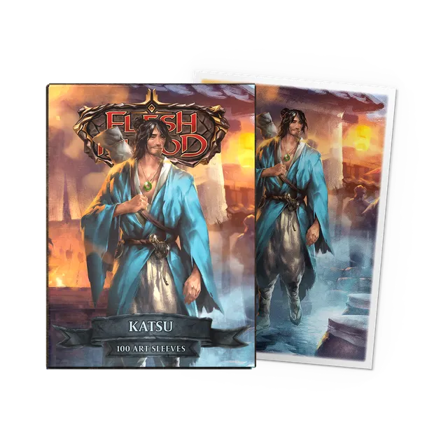 dragon-shield-katsu-matte-art-sleeves-flesh-and-blood-wanderer image 1
