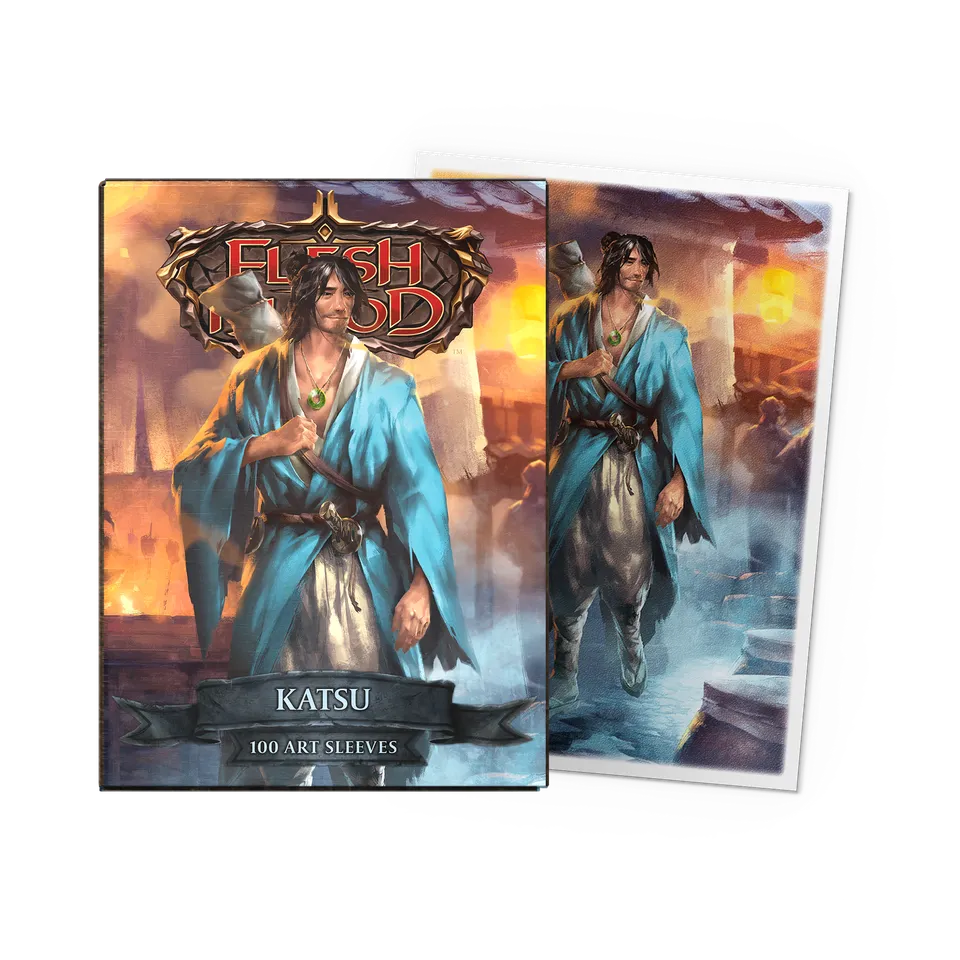 dragon-shield-katsu-matte-art-sleeves-flesh-and-blood-wanderer image 1