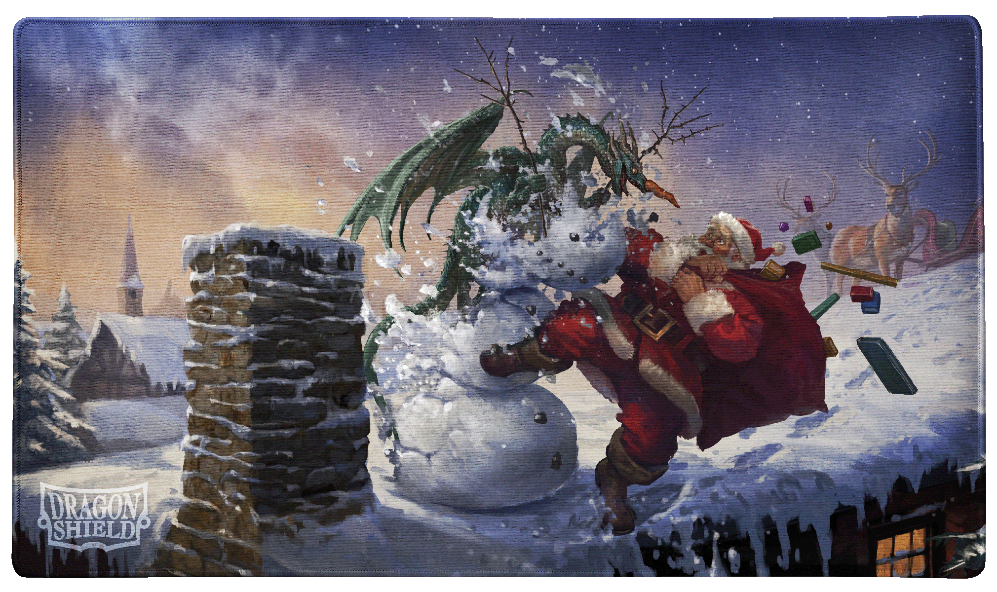 dragon-shield-christmas-2025-tcg-playmat-limitierte-spielmatte image 1