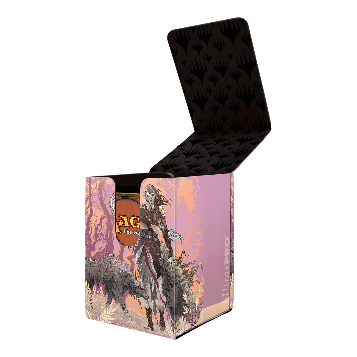 ultra-pro-innistrad-midnight-hunt-arlinn-the-pack-s-hope-alcove-flip-deck-box image 2