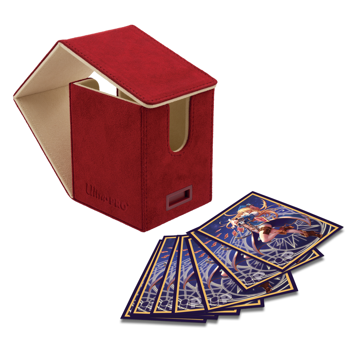 ultra-pro-vivid-deluxe-alcove-flip-deck-box-aus-alcantara image 6