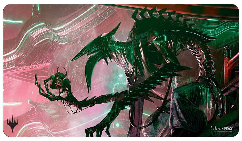 ultra-pro-playmat-jin-gitaxias-progress-tyrant-kamigawa-neon-dynasty-standard-ga image 1