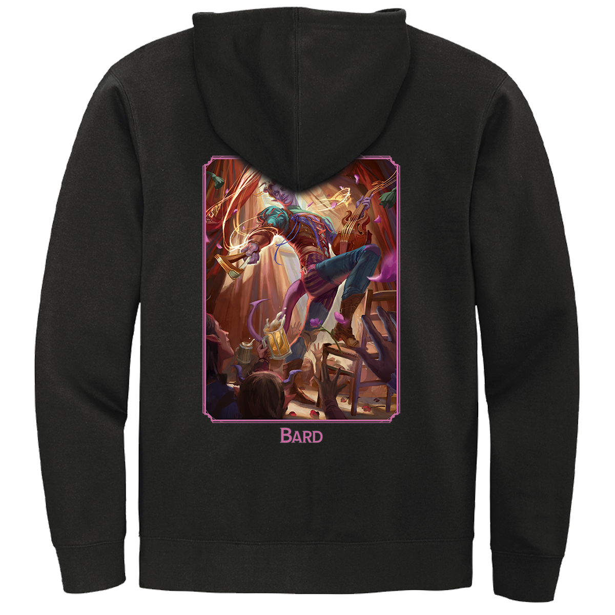 ultra-pro-dungeons-dragons-barde-klassen-hoodie-mit-rei-verschluss image 1