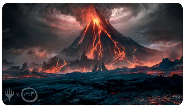 ultra-pro-magic-the-gathering-der-herr-der-ringe-mount-doom-standard-playmat image 1
