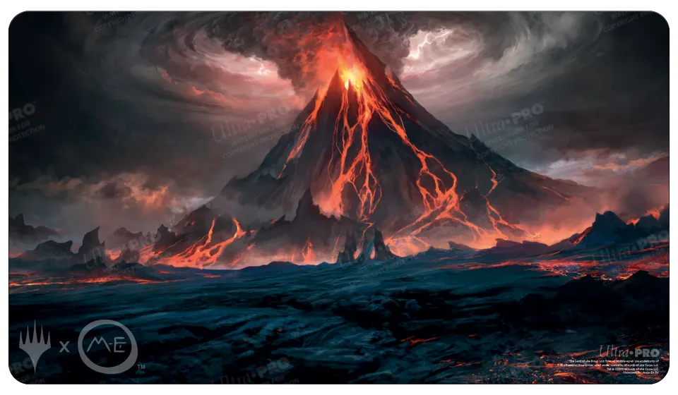 ultra-pro-magic-the-gathering-der-herr-der-ringe-mount-doom-standard-playmat image 1