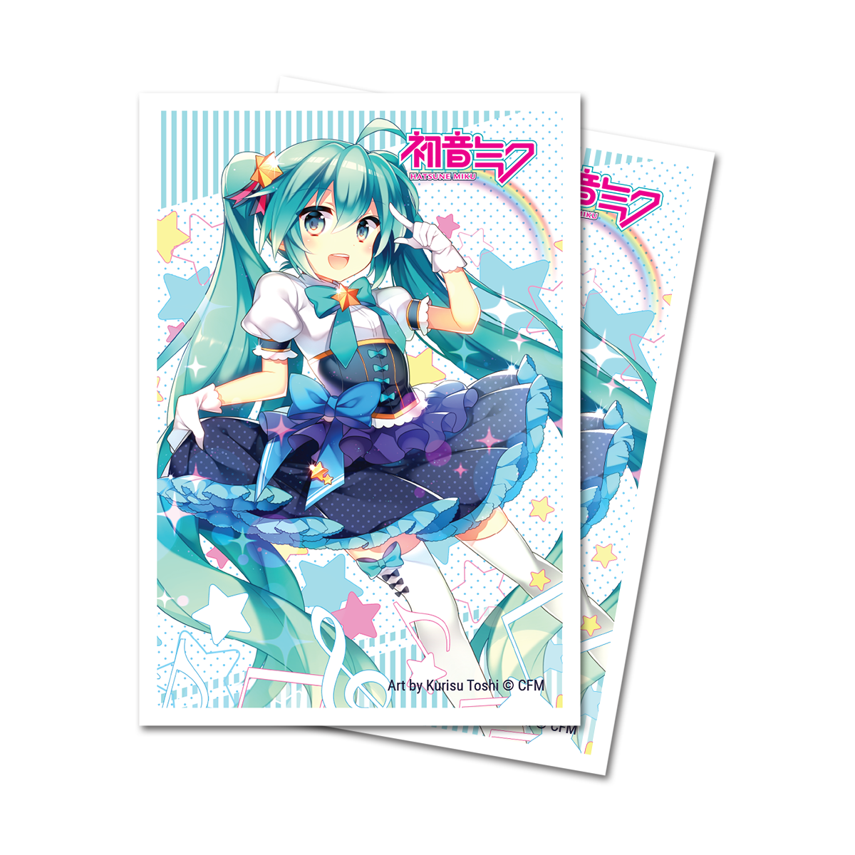 ultra-pro-digital-dreamland-starlight-melody-miku-small-deck-protector-sleeves-6 image 1